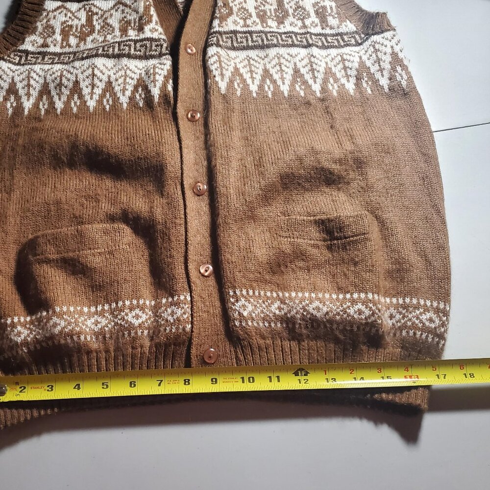 Alpaca Fina Sweater Vest - No Size on Tag - Picture 14 of 16